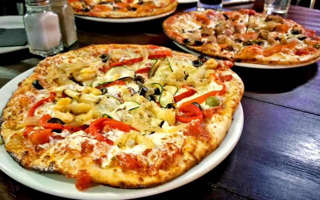 Pizza from the Boiler Room at the Machine Shop in Sault Ste Marie