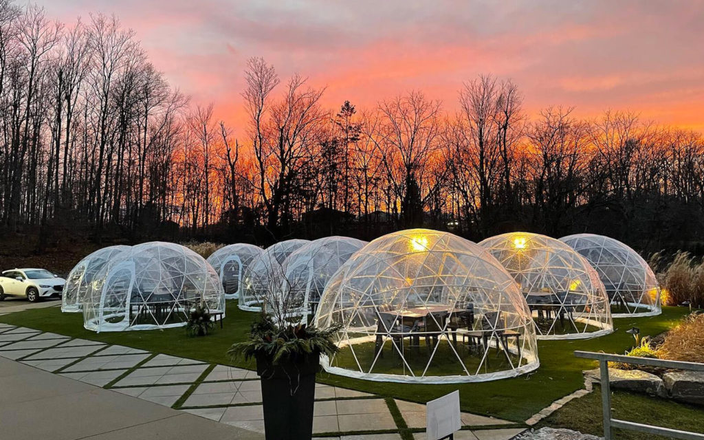 Fielding Estate Winery Domes - Photo Courtesy of their Facebook Page