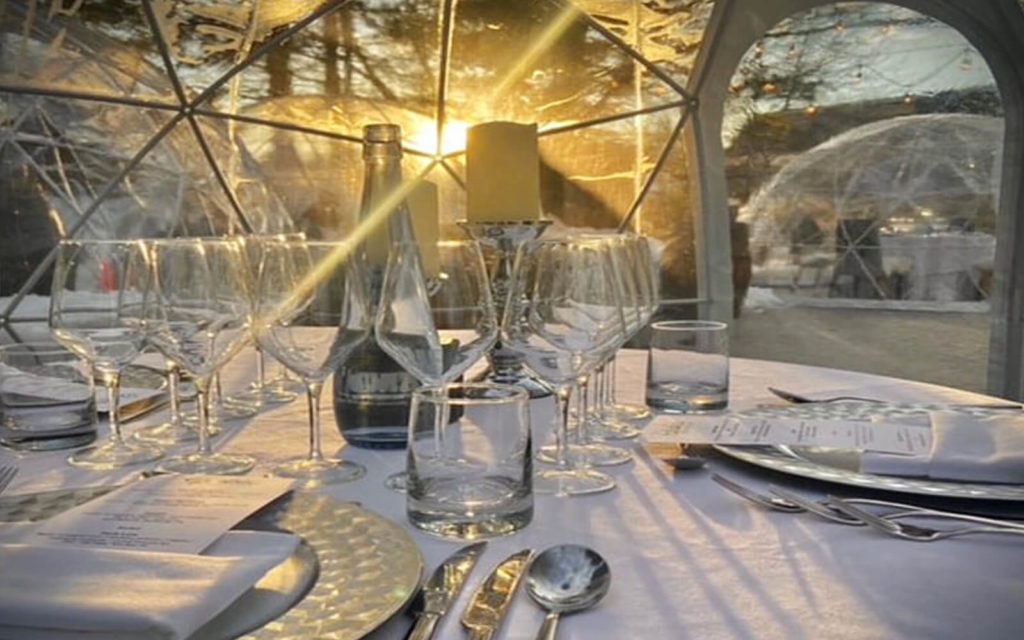 Hockley Valley Resort Snow Globes - Photo Courtesy of their Facebook Page