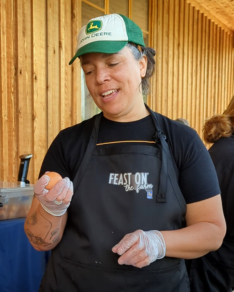 Lisa Dixon, One of the Top Peterborough Chefs at Feast on the Farm