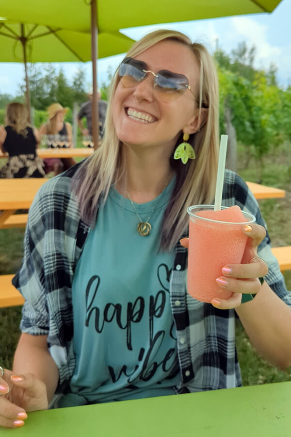 Lindsay with a Frose