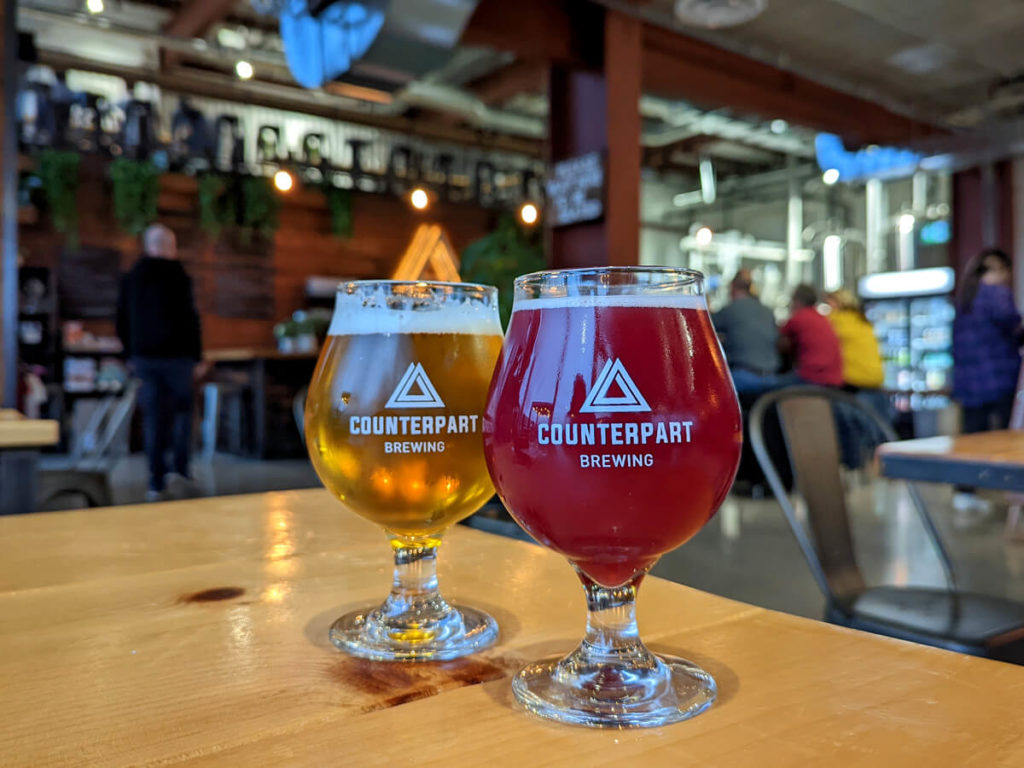 Pints at Counterpart Brewing