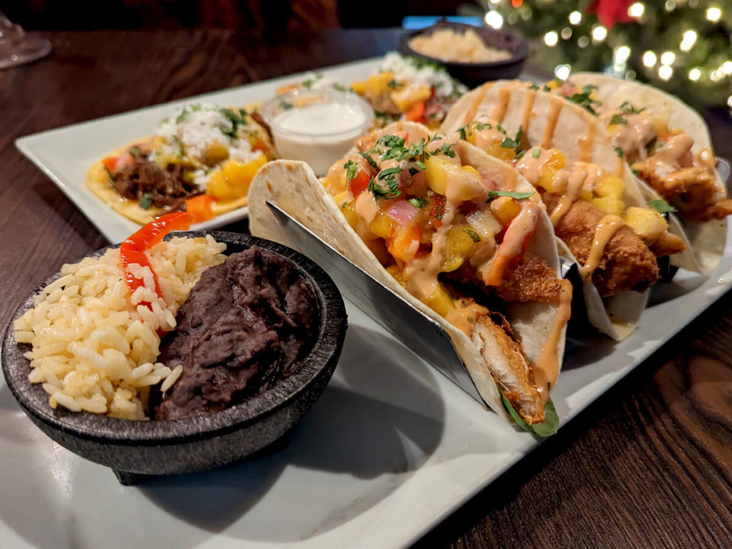 Fish Tacos at Taco n Tequila